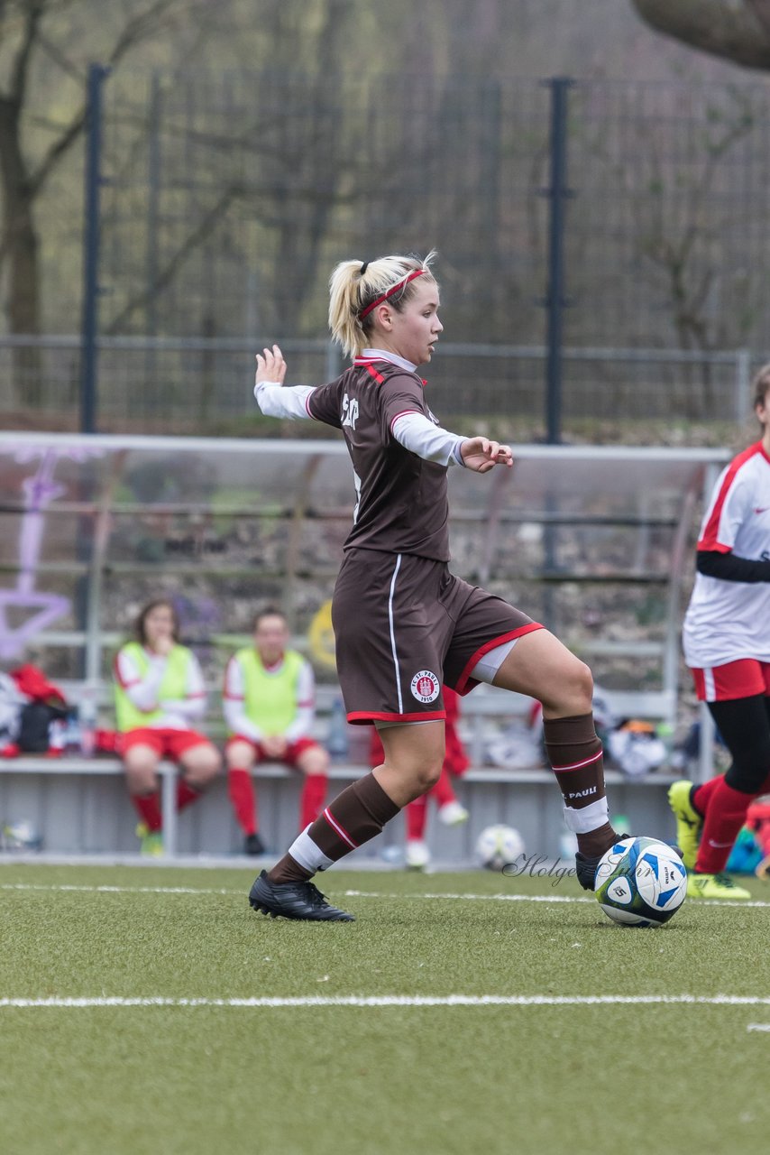 Bild 256 - B-Juniorinnen Walddoerfer - St.Pauli : Ergebnis: 4:1